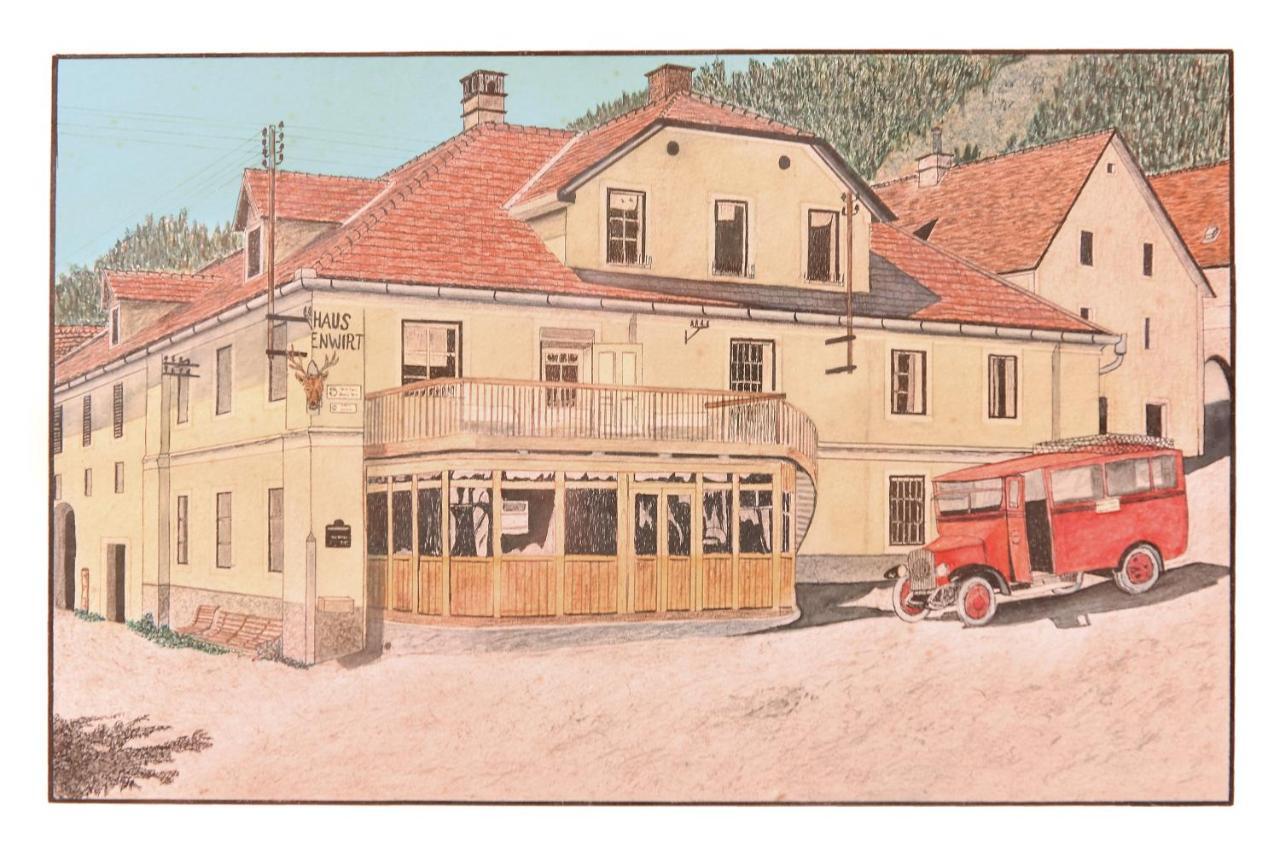 Gasthof Hirschenwirt Schöder Eksteriør billede